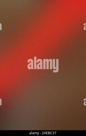 Abstract background with grainy texture fading from red to brown Stock Photo