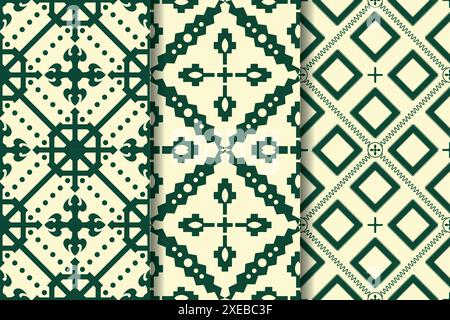 Art seamless pattern traditional Design Stock Vector