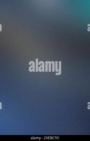 Dark blue background with grainy texture fading to light blue at the top and featuring subtle gradient Stock Photo