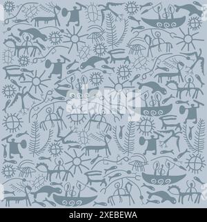 shamanic background Stock Vector