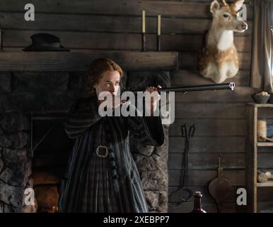 HORIZON: AN AMERICAN SAGA - CHAPTER 1, from left: Tatanka Means, Wase