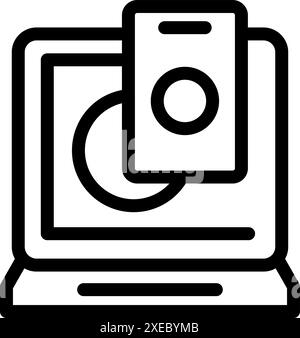 Secure and innovative e voting system ensuring integrity and accessibility for modern elections Stock Vector