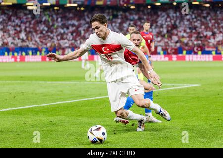 Kenan Yildiz of Turkiye seen during the UEFA EURO 2024 match between ...