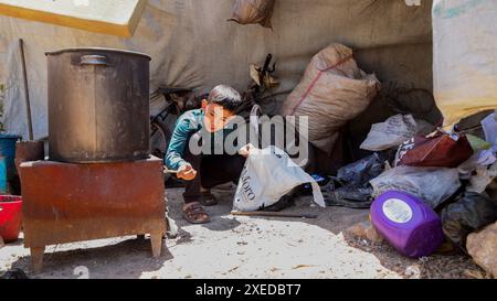 Sarmada, Idlib Governorate, Syria. 11th June, 2024. Sarmada, Idlib ...