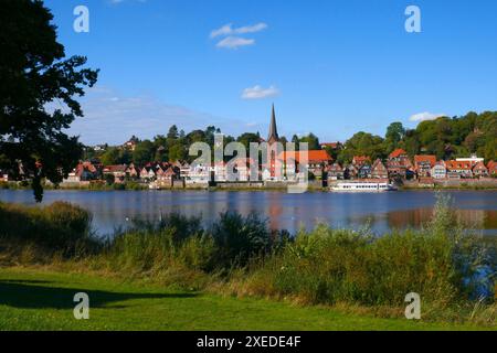 Mary Magdalene Church in Lauenburg on the Elbe, Germany Stock Photo