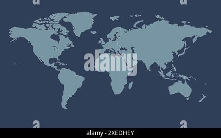 4k World map, World Map Image, isolated on white background, Info ...