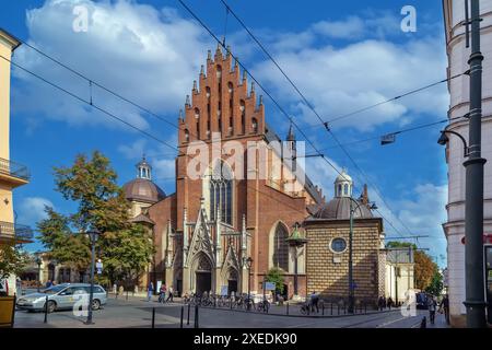 Basilica of Holy Trinity, Krakow, Poland Stock Photo