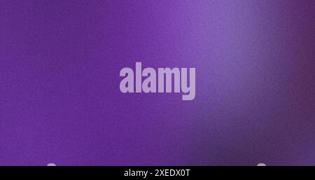 Purple background with gradient and grainy texture, creating a modern and stylish design Stock Photo