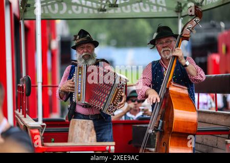 Spielberg, Autriche. 27th June, 2024. Paddock ambiance during the Formula 1 Qatar Airways Austrian Grand Prix 2024, 11th round of the 2024 Formula One World Championship from June 28 to 30, 2024 on the Red Bull Ring, in Spielberg, Austria - Photo Xavi Bonilla/DPPI Credit: DPPI Media/Alamy Live News Stock Photo