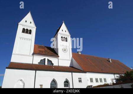 Steingaden Monastery in Upper Bavaria, Germany Stock Photo