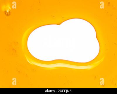 Honey background or abstract pattern, isolated on white Stock Photo