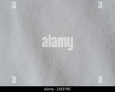 White cotton jersey fabric texture Stock Photo