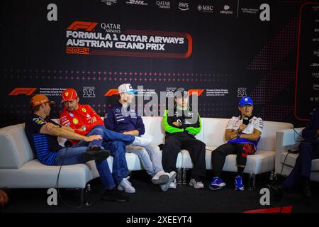 Press conference: Max Verstappen, Charles Leclerc, Yuki Tsunoda, Guanyu