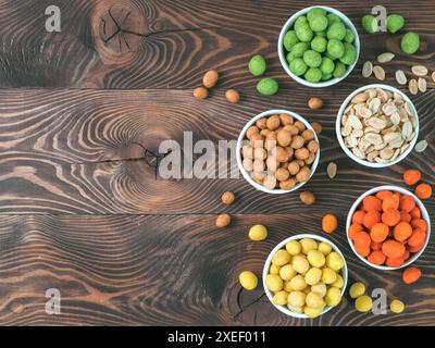 Peanuts snacks for party bar Stock Photo