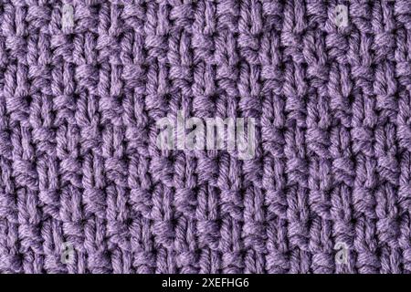 Knitted fabric texture Stock Photo