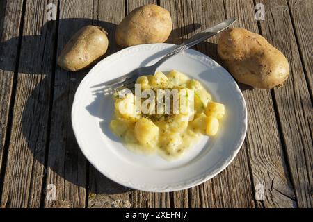 Solanum tuberosum, potato Stock Photo