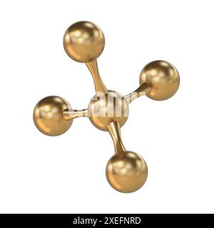 Molecule 3D Stock Photo