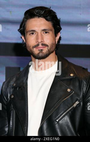 Press conference for the new Televisa Univision soap opera “Fugitivas En Busca De La Libertad” Stock Photo