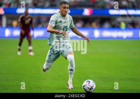 Mexico midfielder Uriel Antuna (15) during the Copa América group stage ...