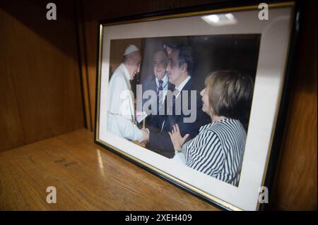 June 27, 2024, Buenos Aires, Buenos Aires, Argentina: ARGENTINA, BUENOS AIRES - 27 JUNE 2024: The former Secretary of Commerce and candidate for President in 2023, Guillermo Moreno, gathered economists from different sectors of Peronism. Among them were the economic teams of the former Minister of Economy Sergio Massa; the Governor of Buenos Aires, Kicillof; MÃ¡ximo Kirchner, Juan Grabois and Miguel Ãngel Pichetto. They will seek a meeting with the General Confederation of Labor (CGT). The approach is economic, not political, and each sector will follow its own path. (Credit Image: © Igor Wag Stock Photo