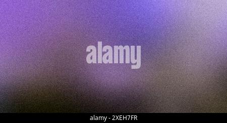 Purple-gray soft abstract background with smooth color gradient, rough texture, grainy noise. Stock Photo