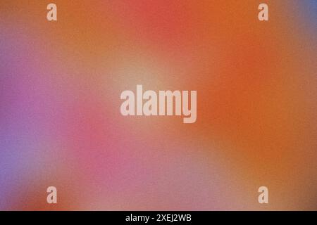 Textured gradient background with a warm toned, grainy overlay Stock Photo