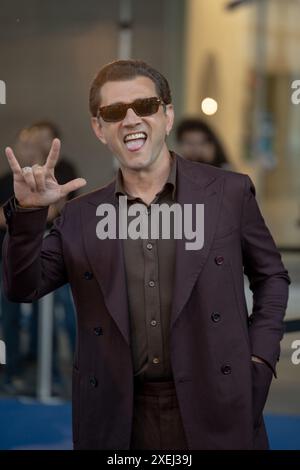 Rome, Italy. 27th June, 2024. Vinicio Marchioni is attending the 78th Nastri D'Argento 2024 - Cinema at Maxxi in Rome, Italy, on June 27, 2024. (Photo by Luca Carlino/NurPhoto) Credit: NurPhoto SRL/Alamy Live News Stock Photo