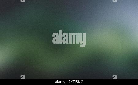 Soft, textured green gradient backdrop with a subtle noise effect Stock Photo