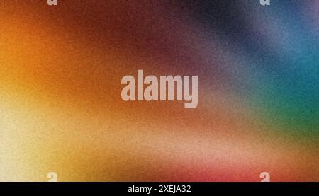 Warm toned gradient background featuring a subtle grainy texture, perfect for designs Stock Photo