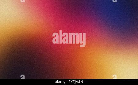 Textured background with a colorful gradient and subtle grain effect Stock Photo