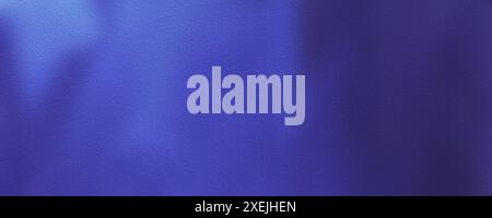 Abstract vibrant blue background with the wavy texture of oil paint Stock Photo