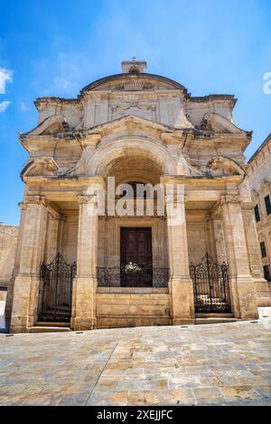 The Church of St Catherine of Alexandria. Valletta. Cultural heritage of Malta Stock Photo