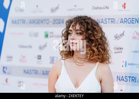 ROME, ITALY - JUNE 27: attends the photocall of Nastri D'Argento 2024 (ph: Giovanna Onofri) Stock Photo