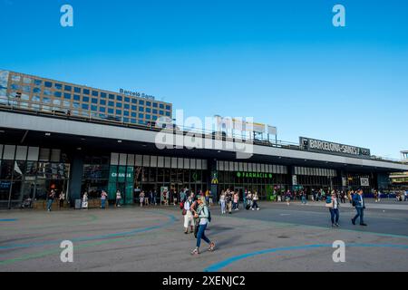 Sants Estación (sants station) main train station, barcelona, spain. Stock Photo