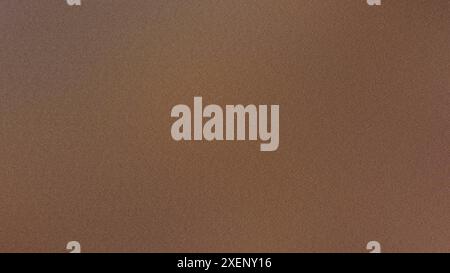 Grainy brown gradient background with a subtle noise effect Stock Photo