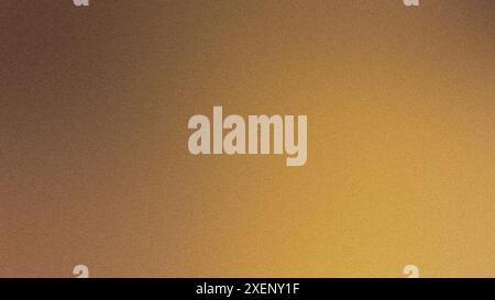 Golden gradient background featuring a subtle grainy texture, perfect for adding a touch of elegance to any design project Stock Photo