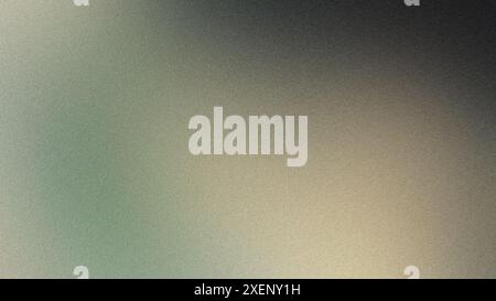 Grainy texture is mixed with a gradient background fading from green to grey Stock Photo