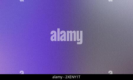Artistic background with a grainy texture and a beautiful purple and grey gradient Stock Photo
