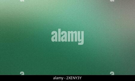 Green gradient background featuring subtle grain texture, perfect for design projects Stock Photo