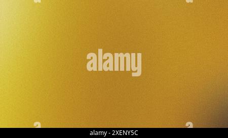 Golden gradient background with a subtle grain texture effect Stock Photo