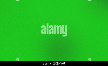 Green gradient background with a rough textured surface Stock Photo
