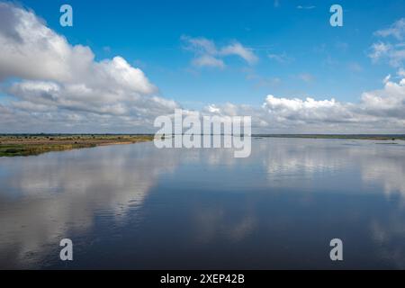 Mozambique, Zambezia, Zambezi River Stock Photo