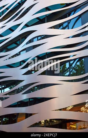 Suites Avenue Building. Toyo Ito architect. Passeig de Gracia. Barcelona. Catalonia. Spain. Stock Photo