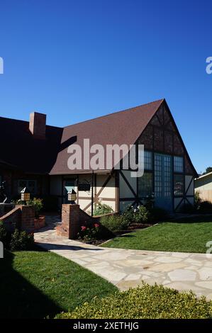 Elverhoj Museum of History & Art in Solvang, California Stock Photo