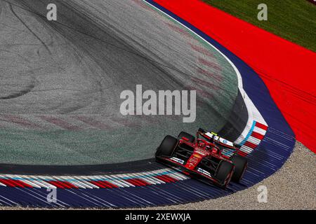 [DRIVER] during Qualify of Formula 1 Qatar Airways Austrian Grand Prix 2024, RedBull Ring, Spielberg, Austria 29th June 2024 Stock Photo