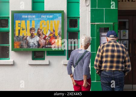 England, Kent, Sandwich, Exterior View of the Empire Art Deco Cinema Stock Photo