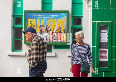 England, Kent, Sandwich, Exterior View of the Empire Art Deco Cinema Stock Photo