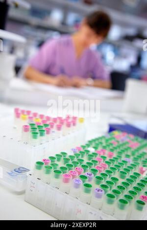 Samples, organizational use of color coding, Neuroscience lab, Research ...