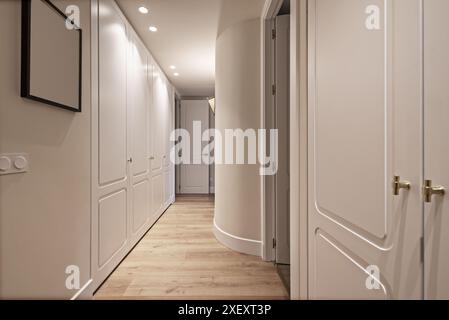 maximize space and keep everything tidy in your closets and dressing rooms Stock Photo