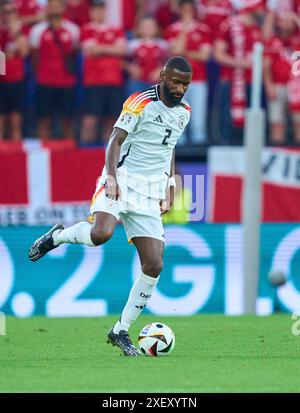 Dortmund, Germany. 29th June, 2024.Antonio Rüdiger, Ruediger, DFB 2 in the best of 16 match GERMANY, Denmark. , . on Jun 29, 2024 in Dormund, Germany. Photographer Credit: Peter Schatz/Alamy Live News Stock Photo